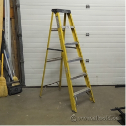 6 Ft. Fiberglass Step Ladder